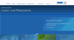 Desktop Screenshot of kann-bausysteme.de